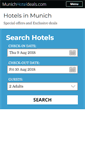 Mobile Screenshot of munichhoteldeals.com